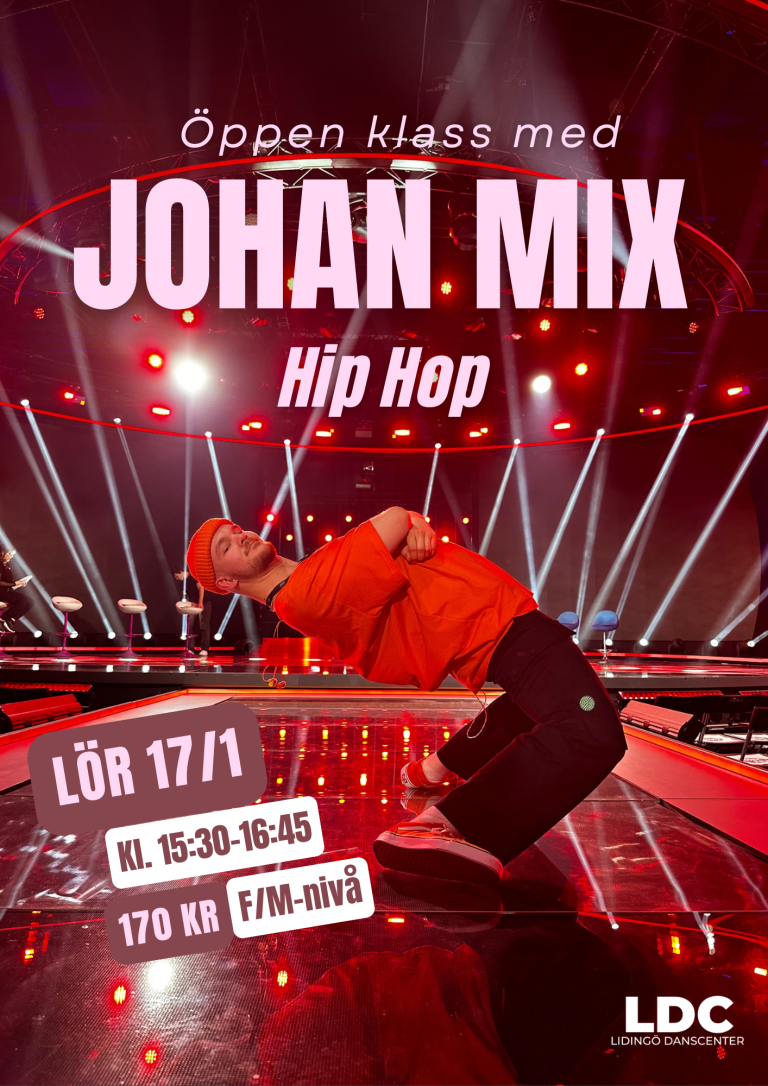 Johan Mix - Affisch